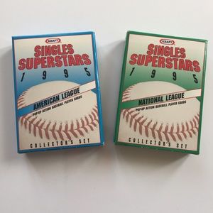 ⚾️ Kraft Singles Superstars 1995 pop-up cards